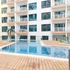 1BHK Near Airport, Pool, Parking