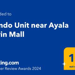 Condo Unit near Ayala Serin Mall