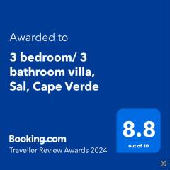 3 bedroom/ 3 bathroom villa, Sal, Cape Verde