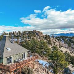 Breathtaking views from a clifftop cabin retreat!