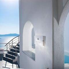 Venetian-Style Santorini Villa - 1 Bedroom - Villa Astroglia - Beautiful Caldera Sea Views and Private Jacuzzi - Fira