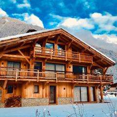 Chalet de montagne a Samoens avec jacuzzi et vue imprenable