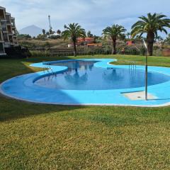 Acogedor vistas piscina y Teide