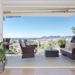 Appartement chic a Cannes avec terrasse et cheminee 83 m²