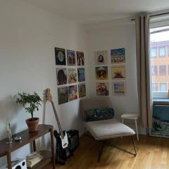 Guestroom in central Malmö