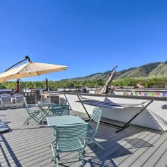 Golden Rooftop w Mountain Views - Walk to DT Golden School of Mines Close to Red Rocks