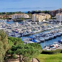 Studio avec vue sur Marina et Mer - 2 adultes et 1 enfant maximum