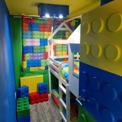 The Lego themed house