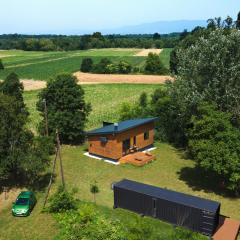 Pet friendly Wooden house "50 m2" and Container home "25 m2" near Zagreb