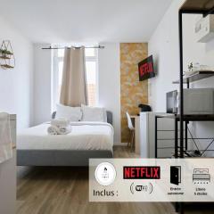 NG SuiteHome l Lille l Roubaix Gare l Cassel - Netflix - Wifi