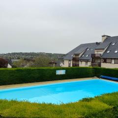 Domaine du Vert Coteau, limite Trouville, beau 3 pièces avec parking et balcon vue Mer