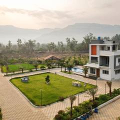 StayVista's Oasis Of Solace - Mountain-View Villa with Pool Deck, Kids Zone, Turf & Gazebo