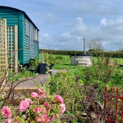 Shepherds Hut with Hot Tub North Wales Angelsey