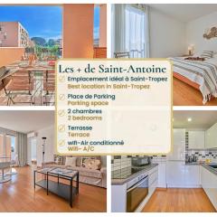 Saint Antoine-City center St-Tropez-TerraceParking