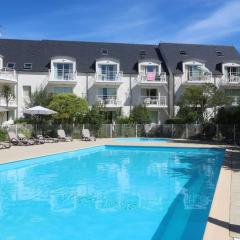 Bel appartement à 100 m de la plage à Fouesnant avec piscine chauffée, pour 4 personnes - FR-1-481-160