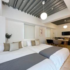 bHOTEL Arts Dobashi - Cozy & Modern Studio Apt 5 Mins Walk to Peace Park