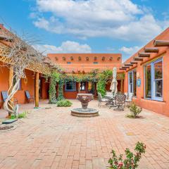 Las Cruces Santa Fe-Style Adobe Home on 6 Acres!