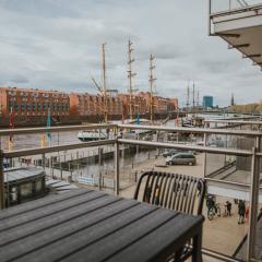 Moderne Wohnung mit Weserblick und Uferpromenade