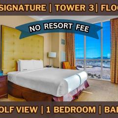 32nd Flr Penthouse @MGM Signature 1Bed, No Fee