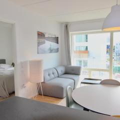 Great 2-bed wprivate garden by Odense Harbour