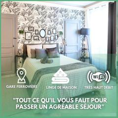 LA HALTE TROYENNE - Gare - Parking - Confort & Cosy - RENT IMMO