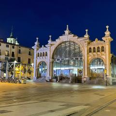 Ático junto a mercado central, con parking gratis