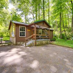 Pet-Friendly Creekside Cabin with Pool Access!