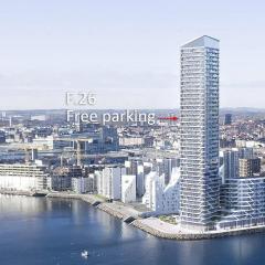 26-Etage Lejlighed med Utrolig Havudsigt