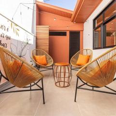 2 Casas Boho Chic integradas lado Botânico 4 vagas