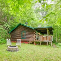 Serene Maggie Valley Retreat with Deck and Hot Tub!