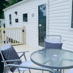 WL56 - Amazing Cosy Three Bedroom Mobile Home with DECKING Haggerston CASTLE Holiday Park - ENTERTAINMENT PASSES NOT INCLUDED!