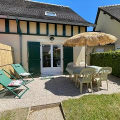 L'ALOUETTE maison 4/5pers PISCINE/MER Cabourg à pied