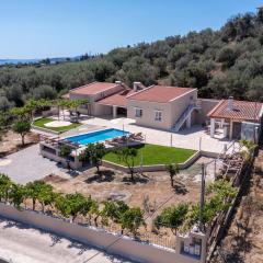 Tolo Villa Natura with Pool for 8 - private, luxury accommodation