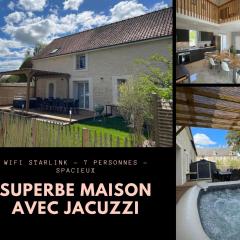 Belle maison avec jacuzzi