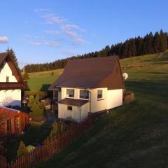 Modernes Ferienhaus in Carlsfeld mit Grill und Garten