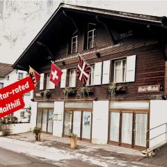 Chalet Maithili Lauterbrunnen -152-Year-Old Majestic Chalet