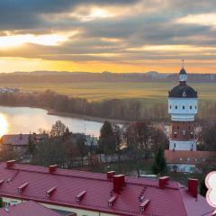 Apartment with a view of the city of Ełk