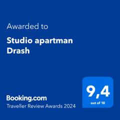 Studio apartman Drash