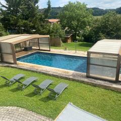 Maison 3 chambres, 3 SdB, terrasse, piscine, spa