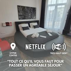 L'Hyper Centre - Netflix & Wifi - Literie Haut de Gamme - check-in 24H24 - GoodMarning