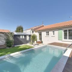 Maison rénovée avec piscine, jardin clos et terrasse, à 5 min de la plage et des commerces - FR-1-706-5