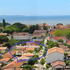 gîte les2minettes au bout de la rue à 600m c'est la mer !