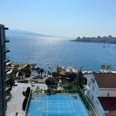 Lovely Seaview Apartment Saranda - 70m from Beach - Free Parking Garage