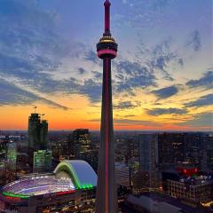 DOWNTOWN, LUXURY CONDO, CN TOWER, ROGERS CENTER, SCOCIA ARENA, UNOBSTRUCTED VIEW