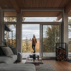 Scandi inspired chalet Mont Tremblant views and spa