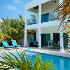 Modern villas at Grace Bay, Turks and Caicos Islands