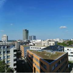 Wohnung im Zentrum mit Ausblick