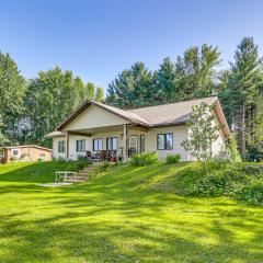 Lake Champlain Retreat with Grill, Fire Pit!