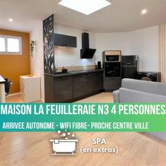 MAISON LA FEUILLERAIE N3-standingmaison-Wifi-proche centre ville-PROPERTY RENTAL NM