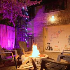 The Banksy 4 bedroom King bed - Firepit Rooftop near United Center